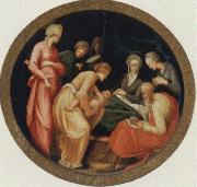 The birth of the Baptist Pontormo